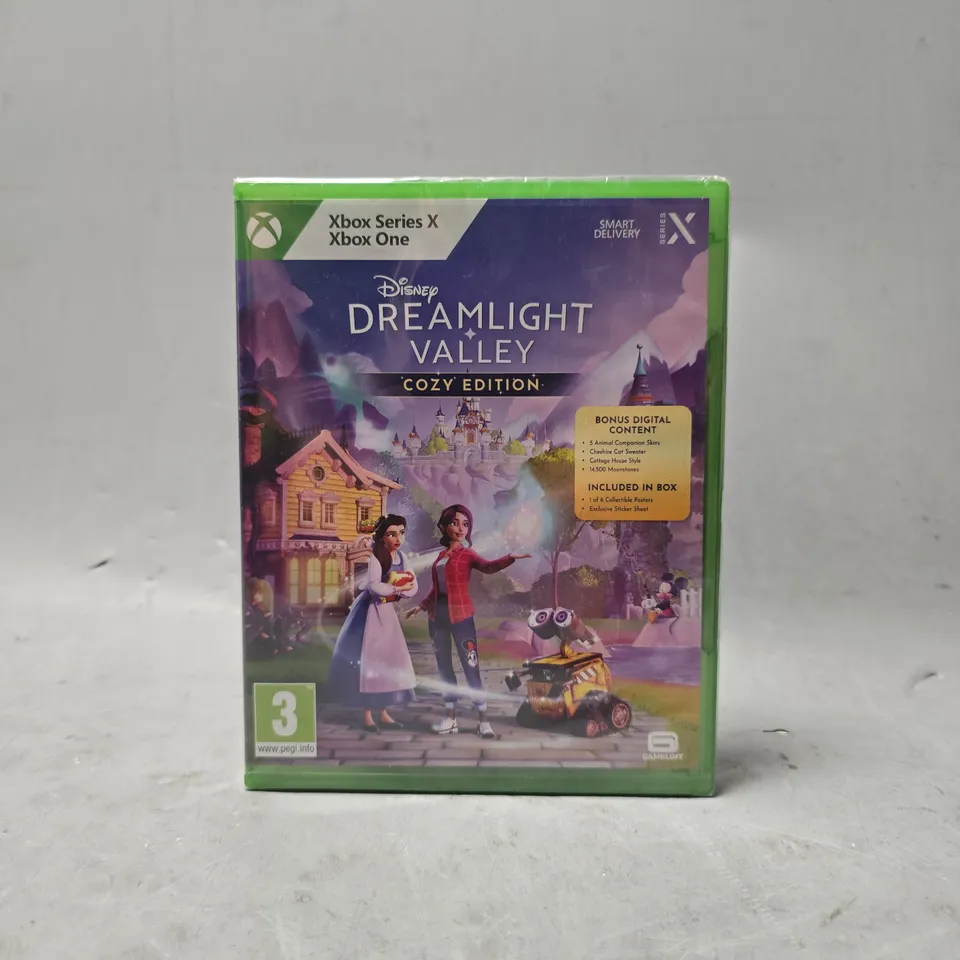 SEALED XBOX SERIES X DISNEY DREAMLIGHT VALLEY COZY EDITION 