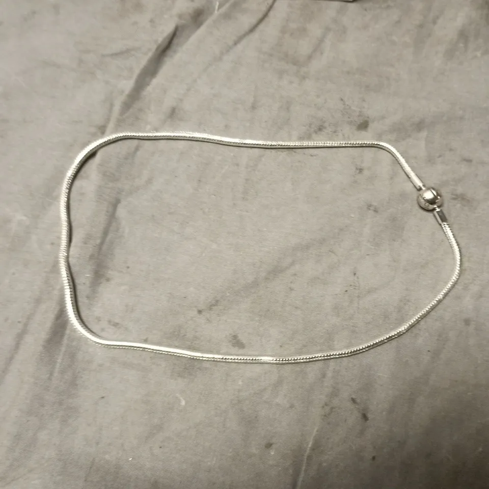 PANDORA MOMENTS SILVER CHARM BRACELET – BOXED