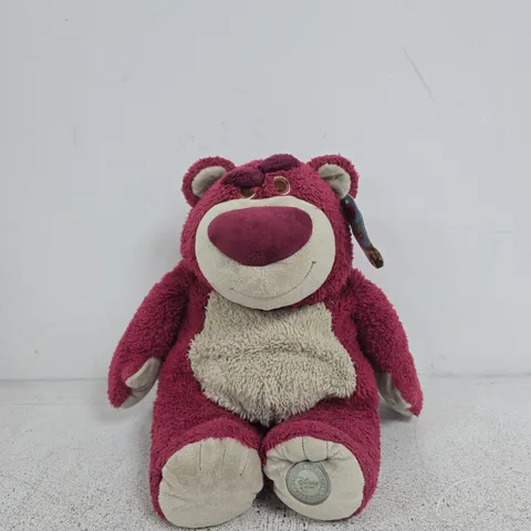 DISNEY TOY STORY LOTSO PLUSH BEAR - PINK