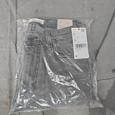 MANGO SLIM FIT JAN JEANS IN GREY SIZE 36