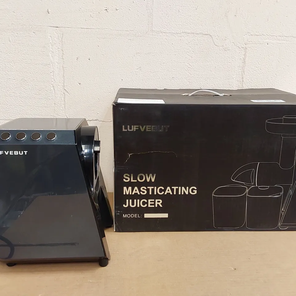 BOXED LUFVEBUT B5100 SLOW MASTICATING JUICER (1 BOX)
