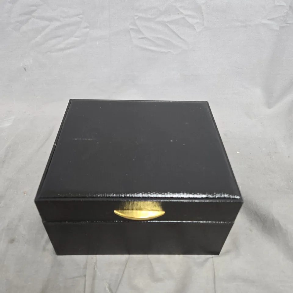 JEWELLERY STORAGE VANITY CASE IN BLACK 