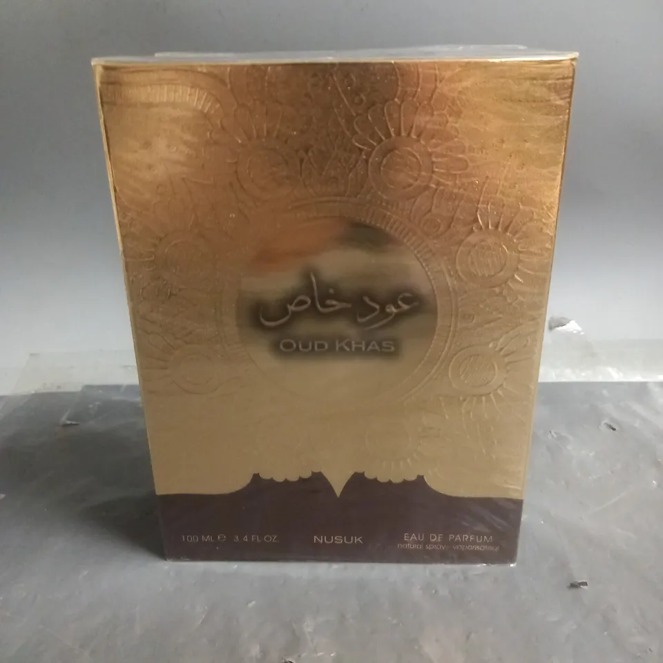 SEALED X6 NUSUK "OUD KHAS" EAU DE PARFUM 100ML