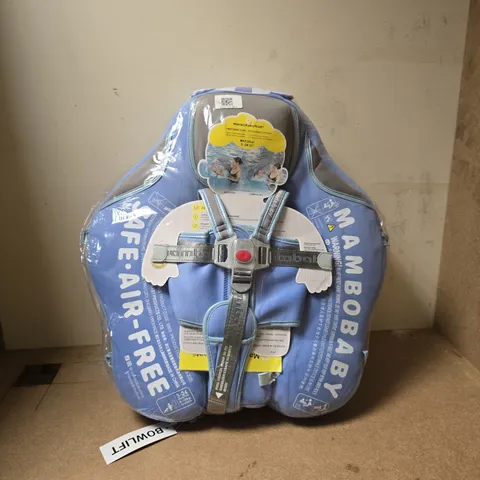 BLUE BABY FLOAT SEAT FOR BATH/POOL – 3–24 MONTHS 