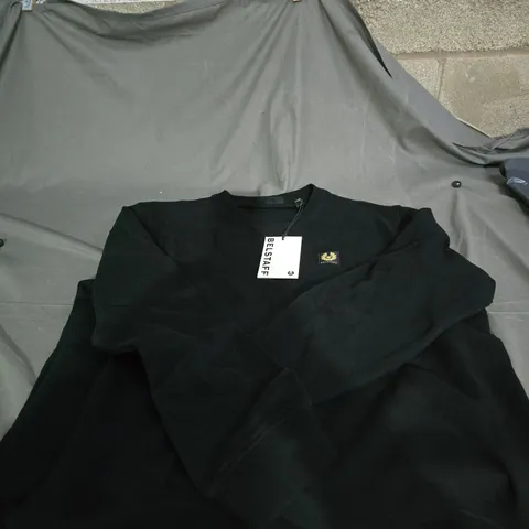 BELSTAFF SWEATSHIRT – BLACK – UK 2XL