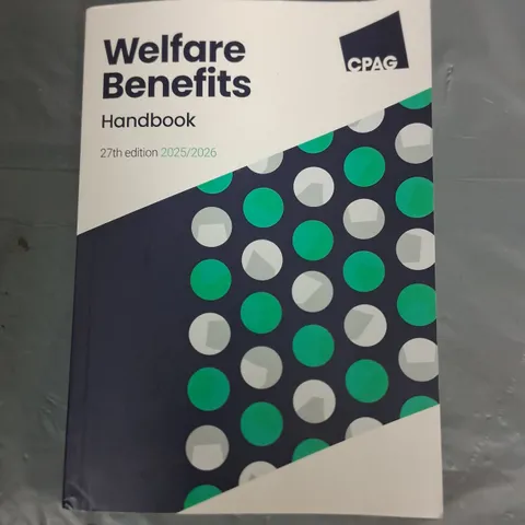 CPAG WELFARE BENEFITS HANDBOOK 27TH EDITION 25/26