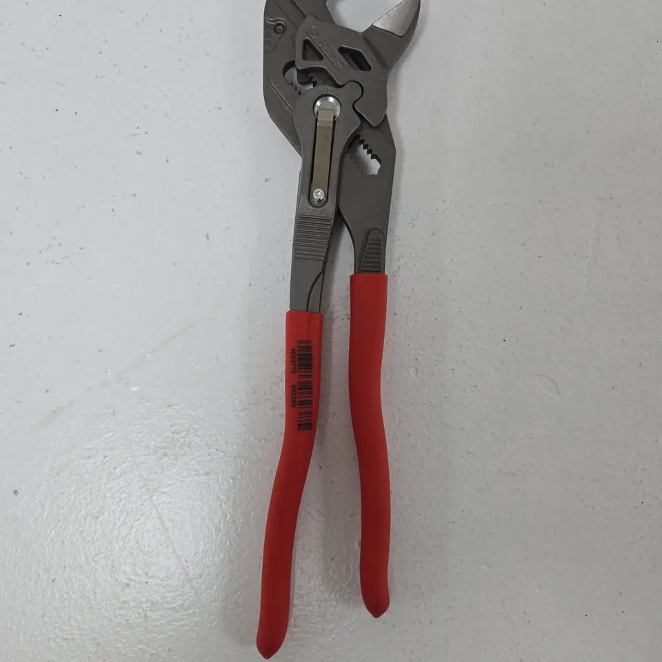 KNIPEX ADJUSTABLE PLIERS (WATER PUMP PLIERS) – RED HANDLES, MADE IN GERMANY