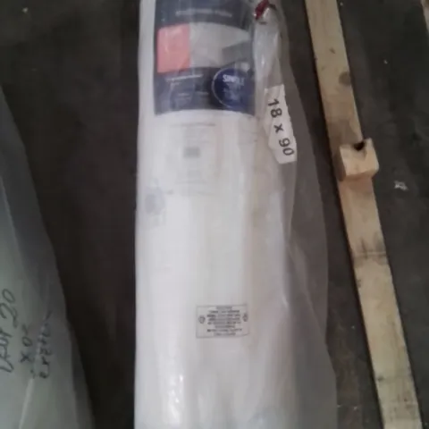 QUALITY BAGGED AND ROLLED SILENTNIGHT 3 ZONE MEMORY FOAM SINGLE MATTRESS