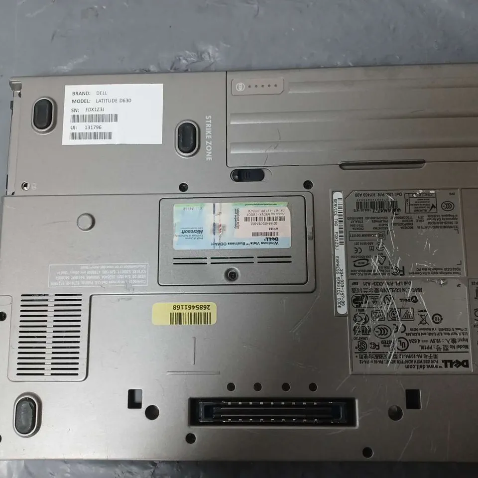 DELL LATITUDE D630 14 INCH	CORE 2 DUO T7100 1.80GHZ