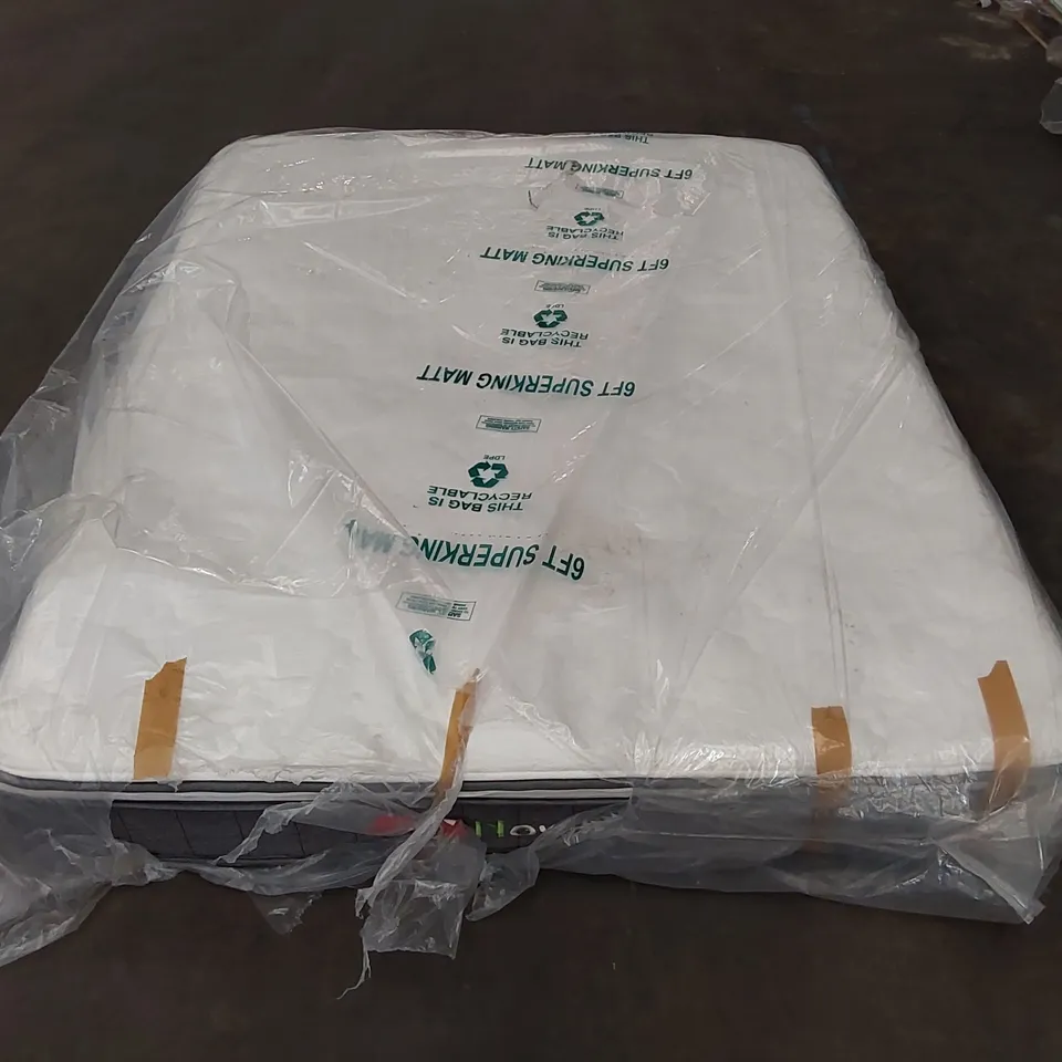 QUALITY BAGGED NOVILLA 23CM COOLING MEMORY FOAM POCKET SPRUNG 5' KINGSIZE MATTRESS 