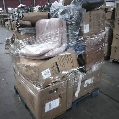 PALLET OF ASSORTED INCOMPLETE CHAIR AND FURNITURE PARTS