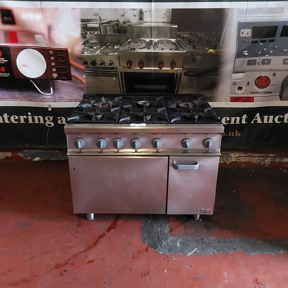 FAGOR 6-BURNER COMMERCIAL COOKER 