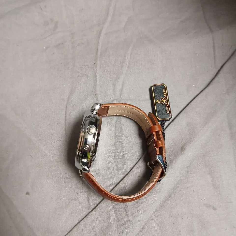 SAMUEL JOSEPH AUTOMATIC LIMITED EDITION SILVER WATCH