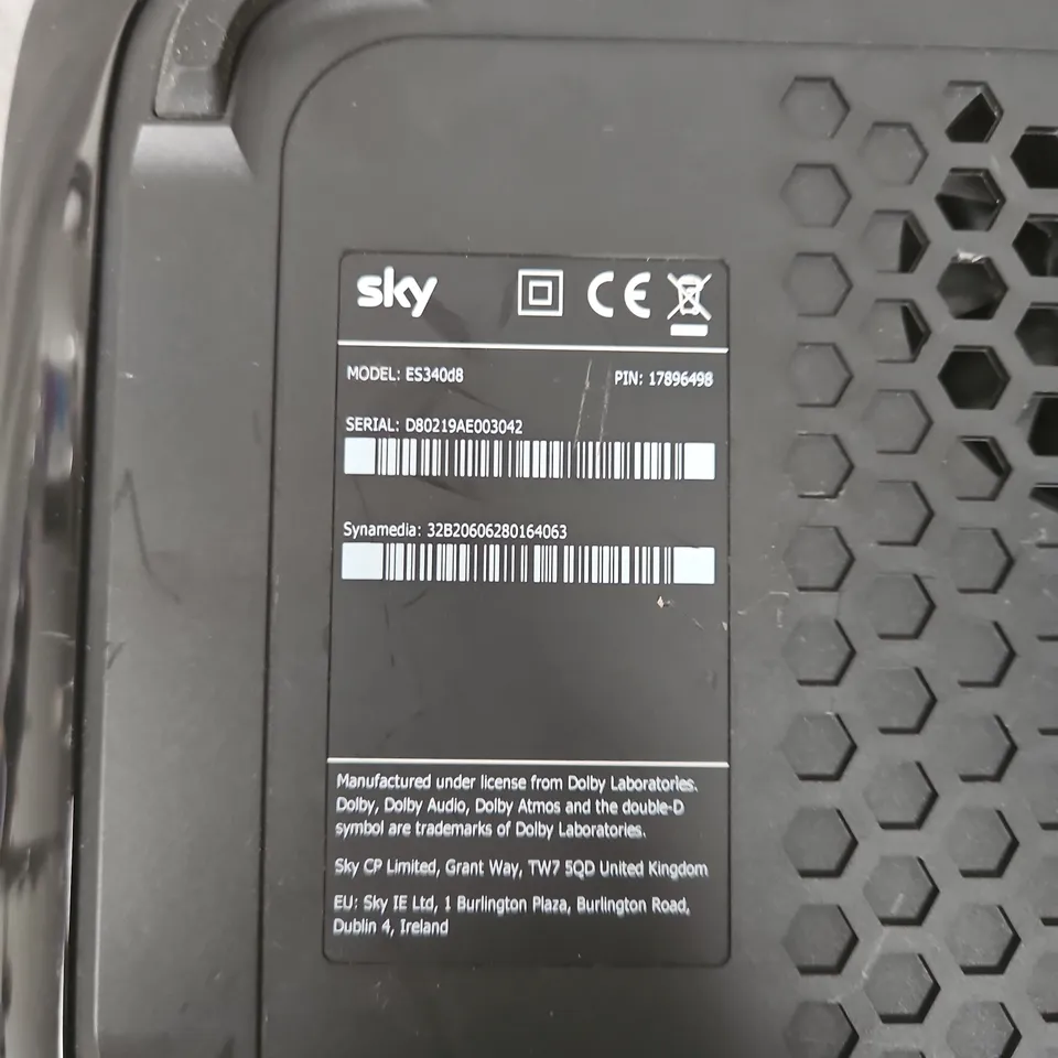 SKY SET-TOP BOX – MODEL ES340D8