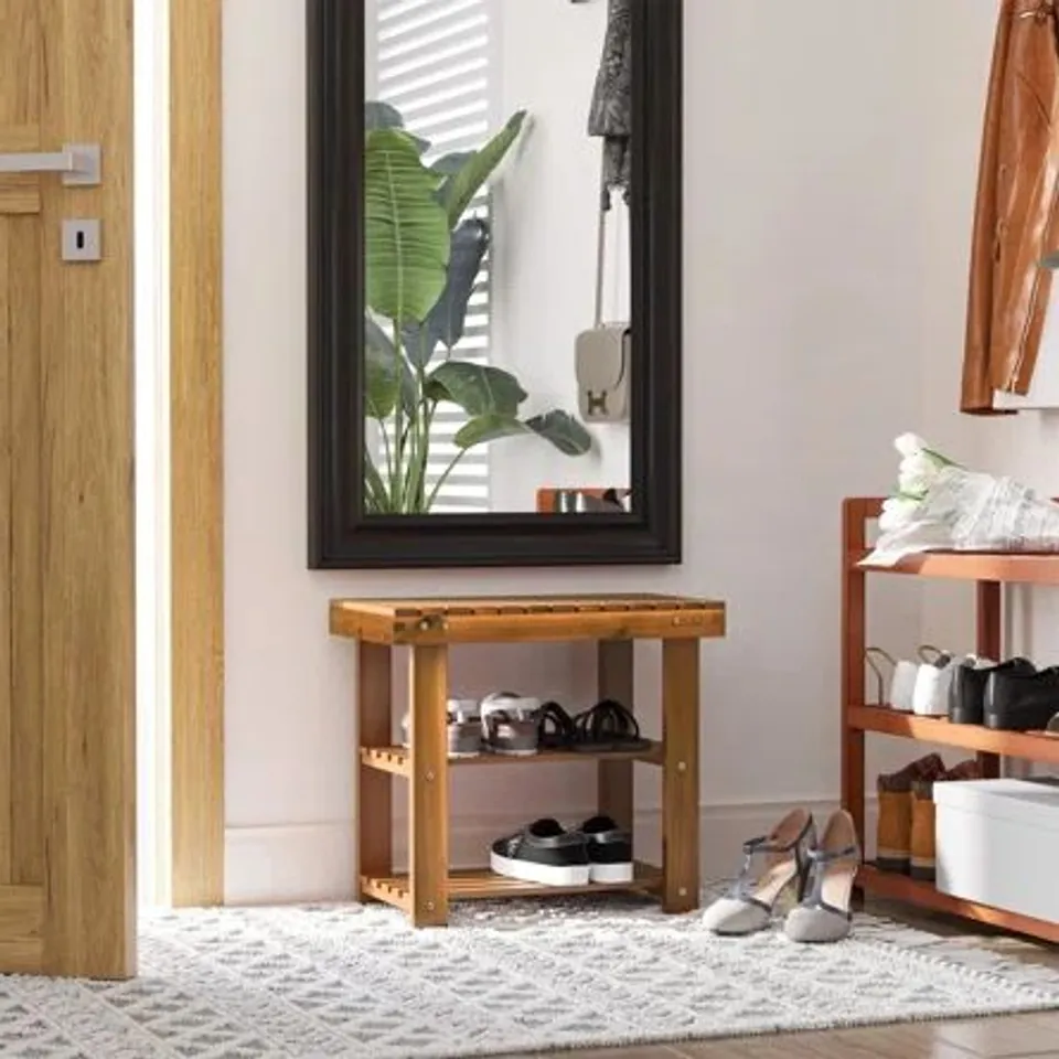 9 PAIR SHOE RACK