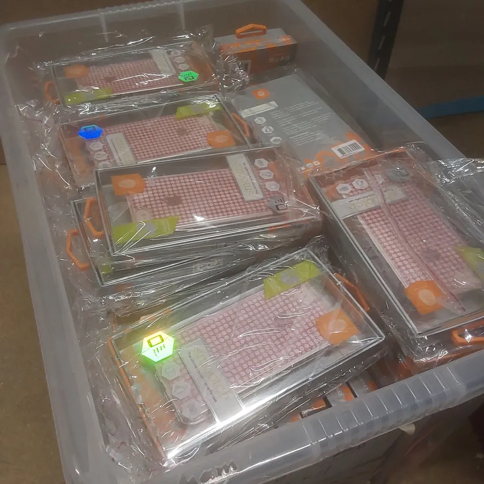 BOX OF APPROX 120 X BRAND NEW TACTUS PHONE CASES FOR THE IPHONE 7 