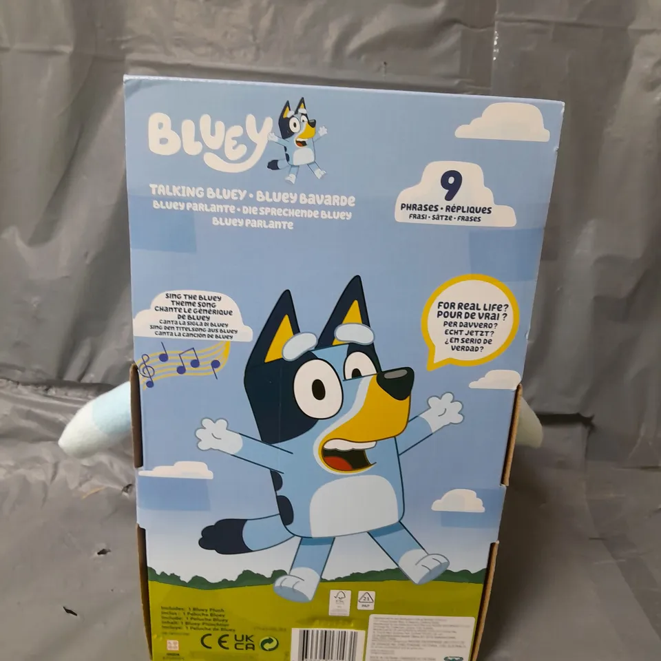 TALKING BLUEY PLUSH RRP £19.99