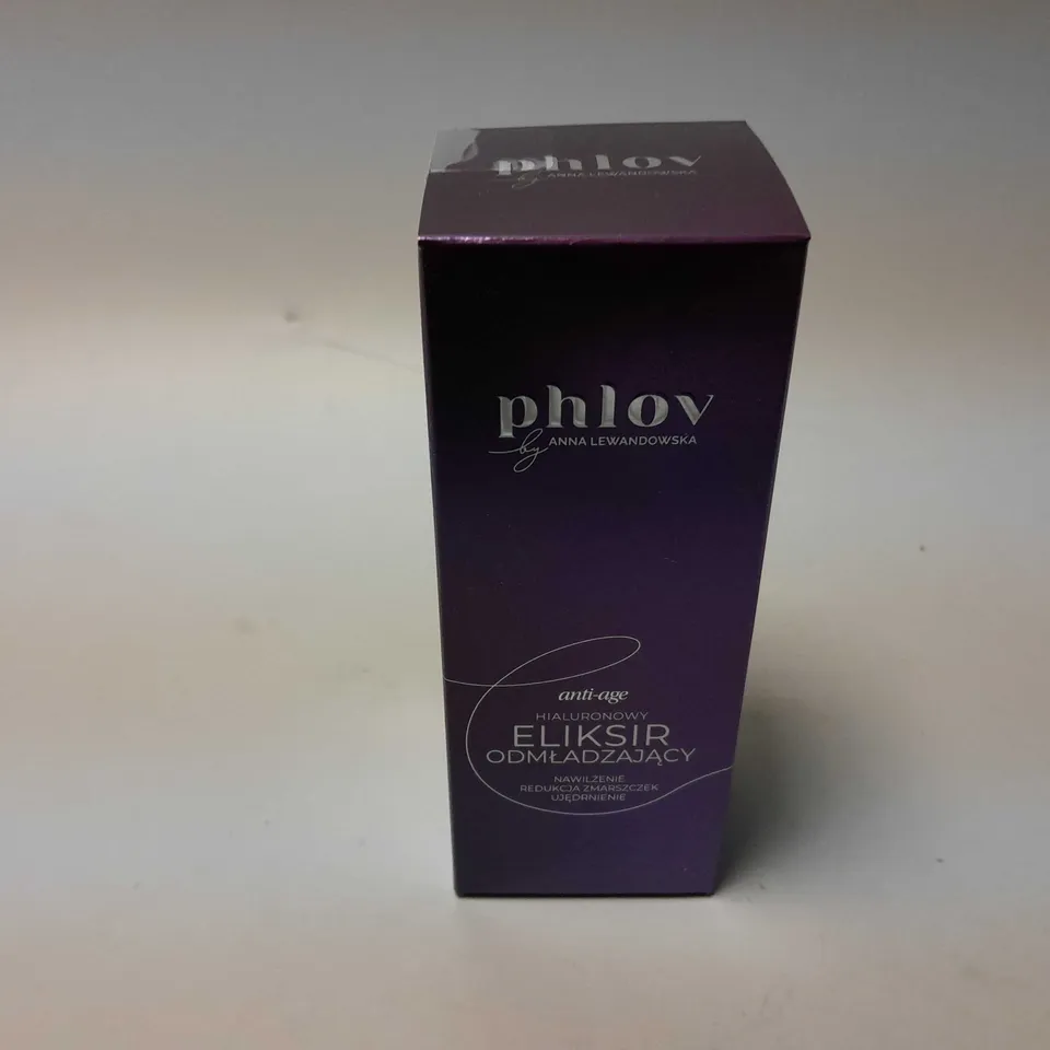 BOXED AND SEALED PHLOV HYALURONIC ELIXIR REJUVENATING (30ml)