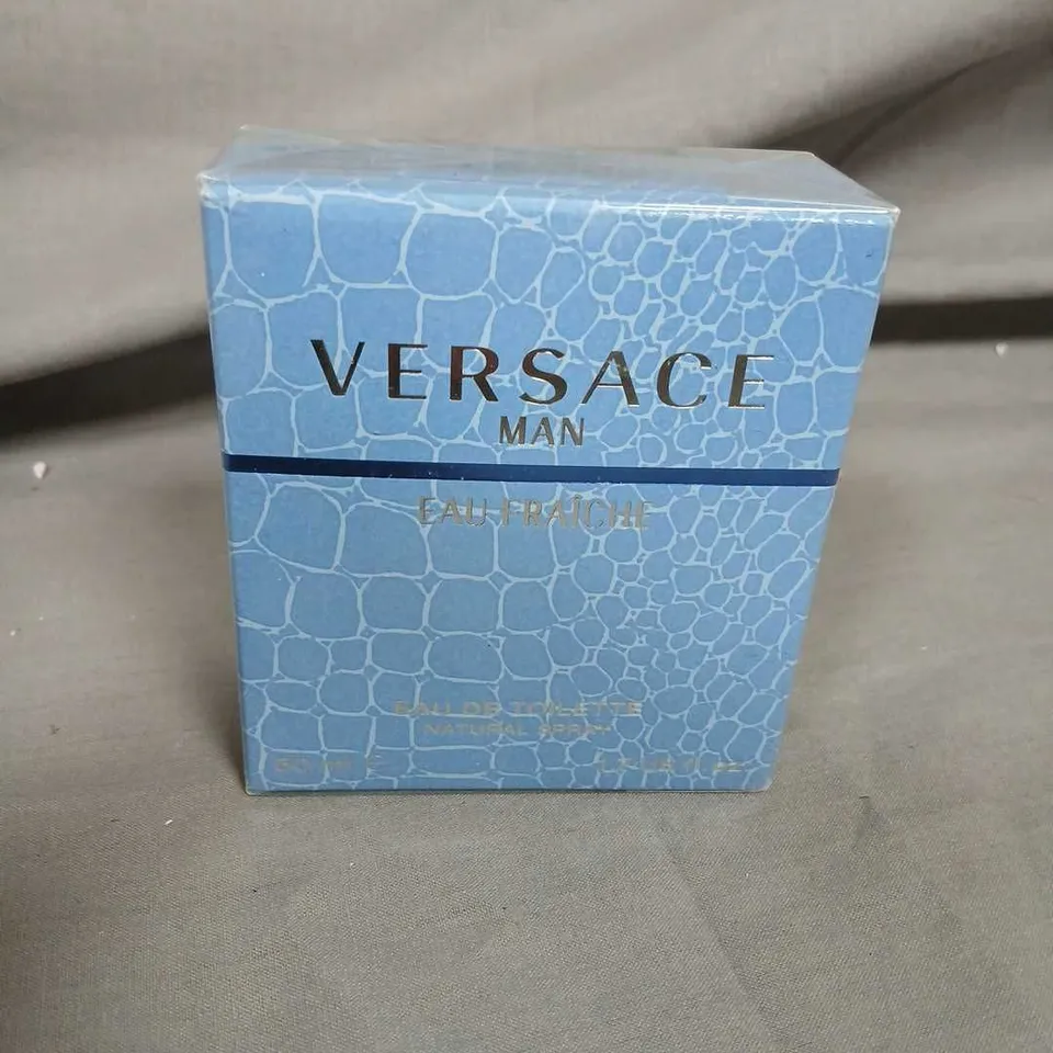 BOXED AND SEALED VERSACE MAN EAU FRAICHE EAU DE TOILETTE 50ML