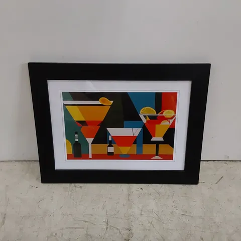 RETRO COCKTAIL VOL.5 FRAMED PICTURE