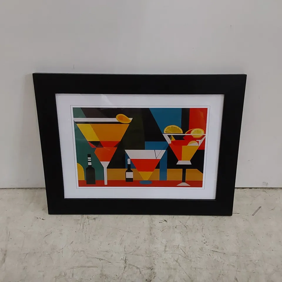RETRO COCKTAIL VOL.5  FRAMED PICTURE 