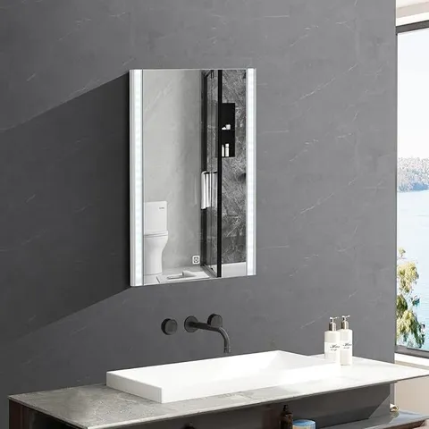 OFCASA BATHROOM MIRROR WITH ADJUSTABLE LED