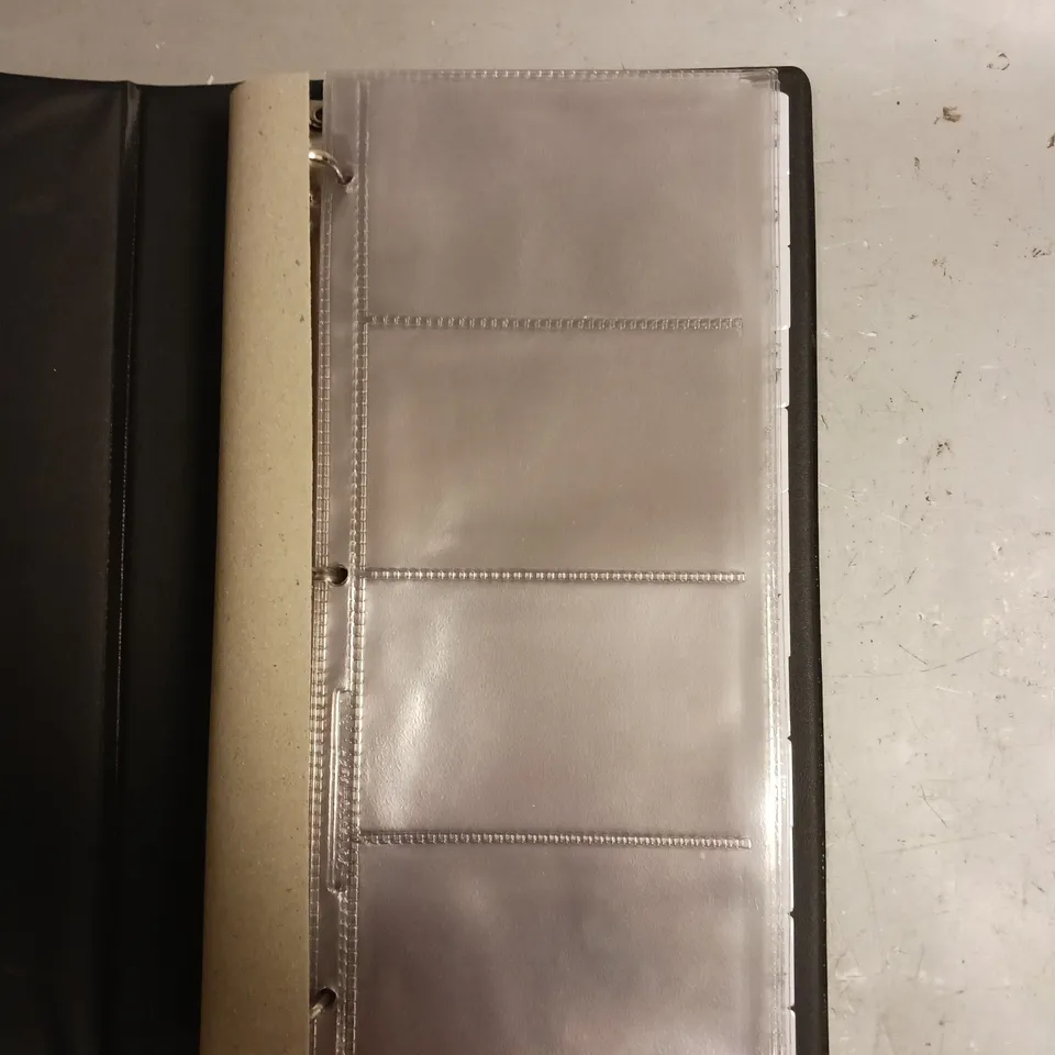 10 X BOXED CONCORD BUSINESS CARD BOOK FOLDERS 