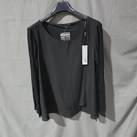 ROMAN BLACK WOMEN'S BLOUSE, UK SIZE 14