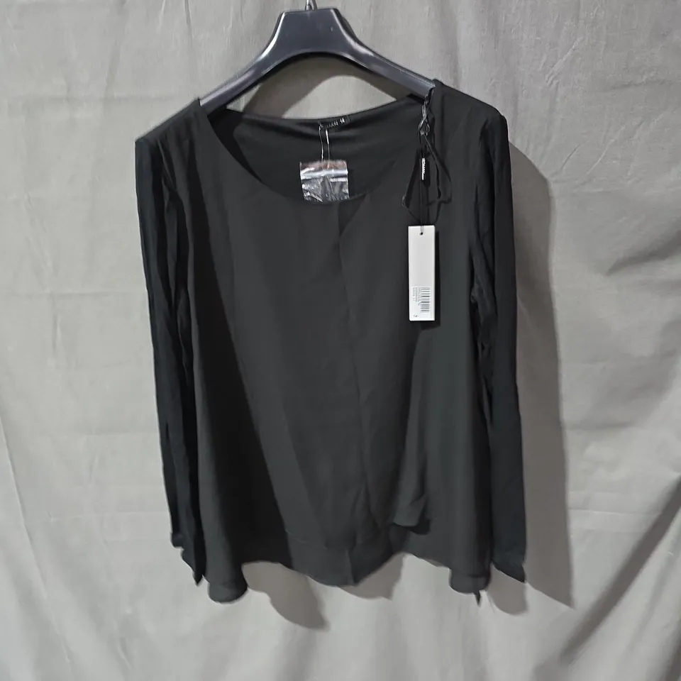 ROMAN BLACK WOMEN'S BLOUSE, UK SIZE 14