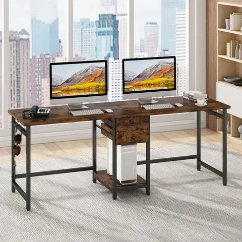 BOXED TRIBESIGNS COMPUTER DESK