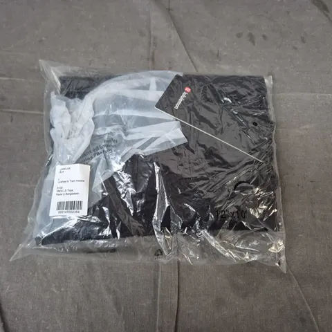 BAGGED LICENSE TO TRAIN HOODIE IN BLACK - LARGE