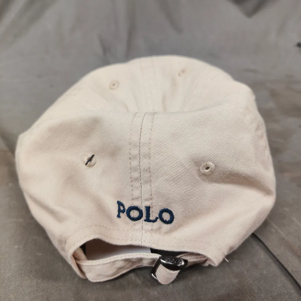 POLO RALPH LAUREN BEIGE CAP