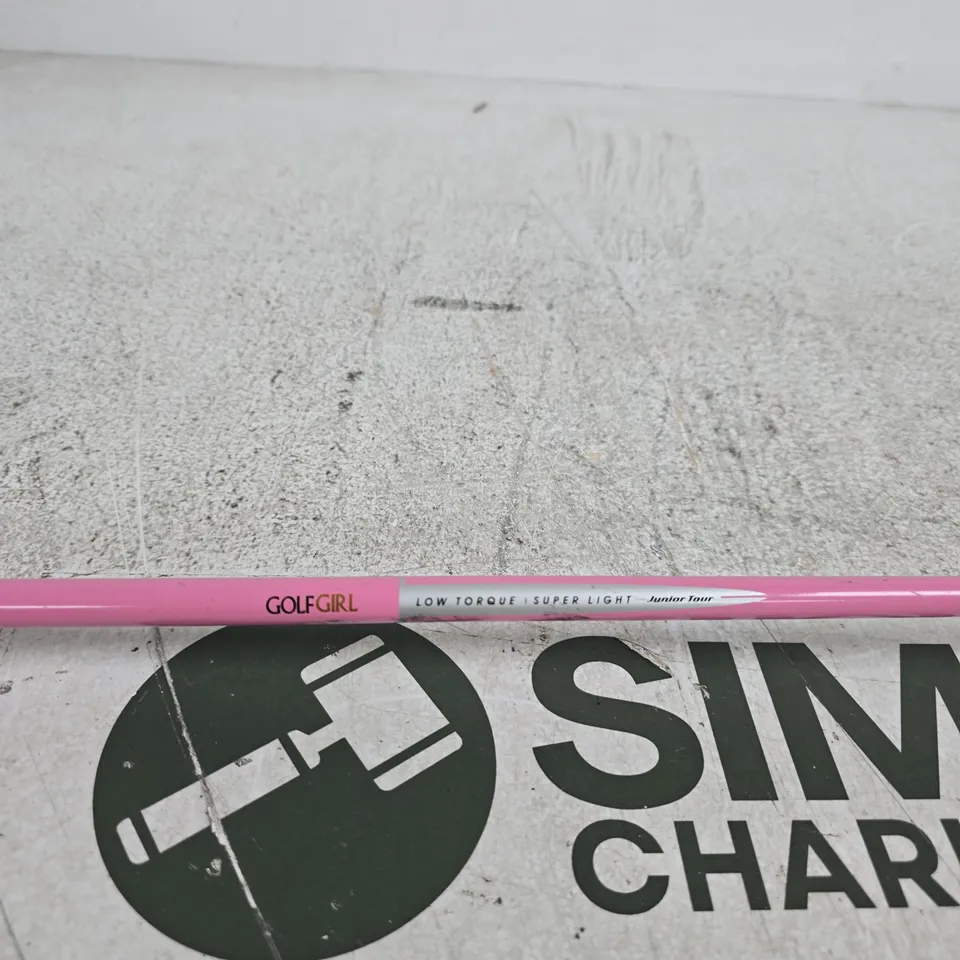 GOLF CLUB IRON – PINK SHAFT, PRO SERIES (GOLF GIRL)