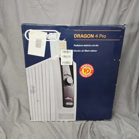 DELONGHI DRAGON 4 OIL FILLED RADIATOR - COLLECTION ONLY