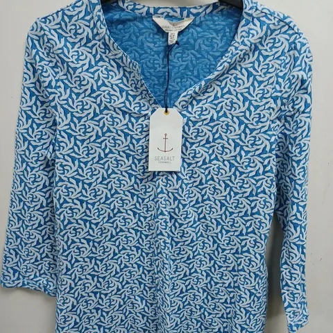 SEASALT CORNWALL CHANTILLY TOP - UK 8