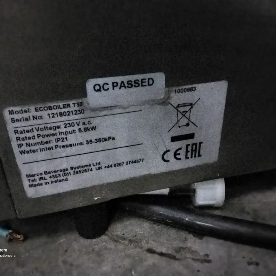 MARCO T30 ECOBOILER 