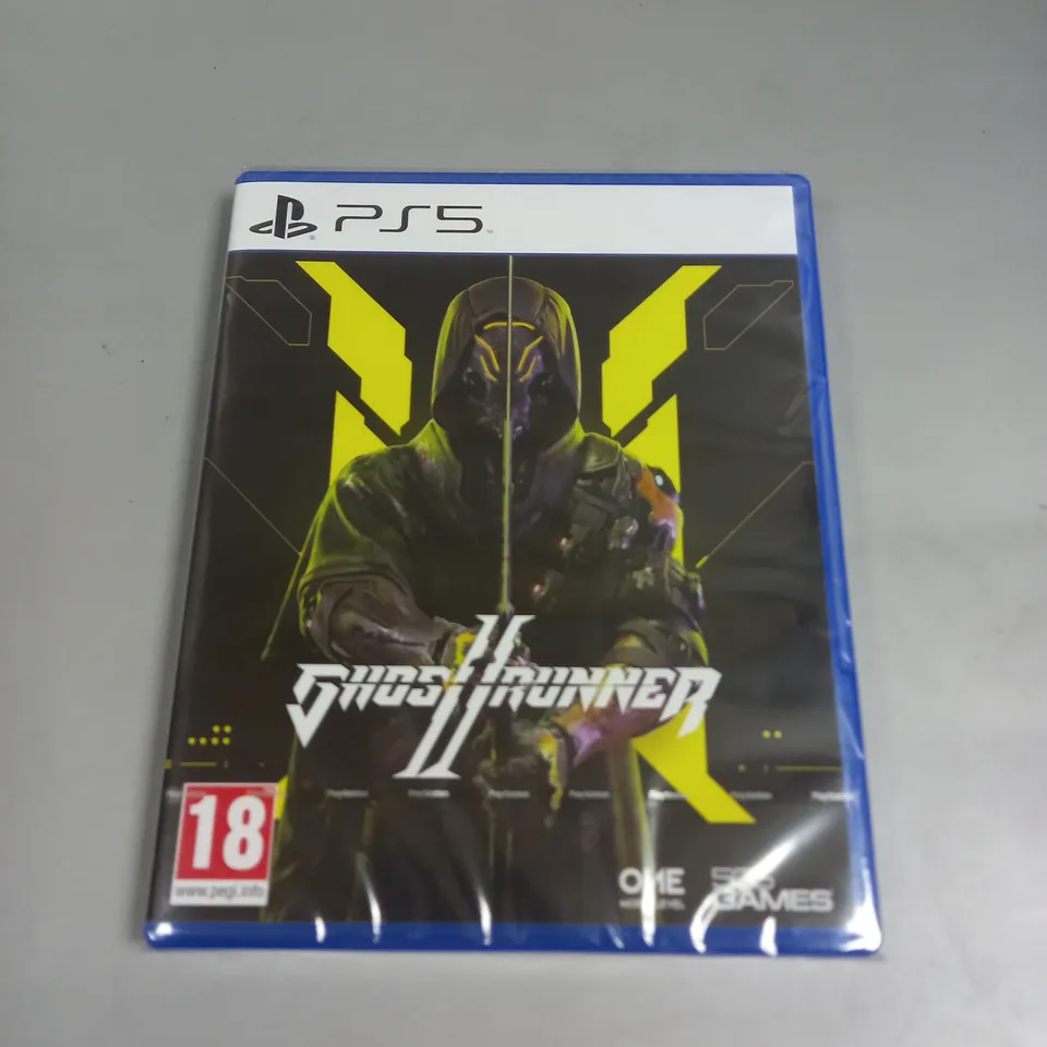SEALED GHOSTRUNNER II FOR PS5