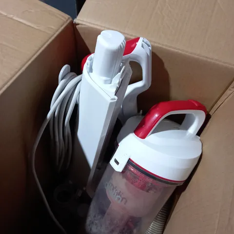 GOBLIN PET UPRIGHT VACUUM CLEANER - WHITE/RED