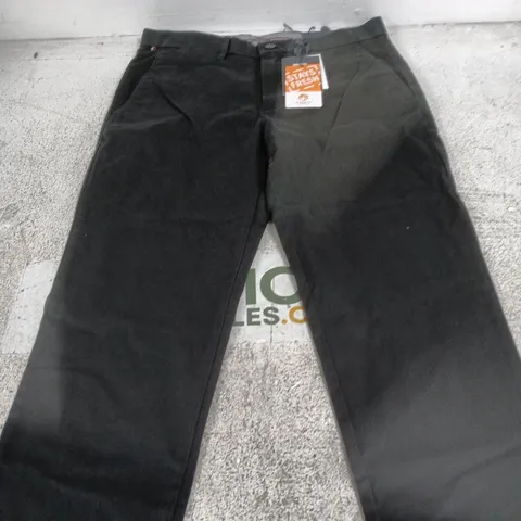 TOMMY HILFIGER SLIM FIT CHINO TROUSERS – THFLEX 1985 CHINO, BLACK, UK 29W X 34L