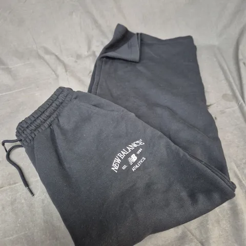 NEW BALANCE BLACK JOGGERS β SIZE S
