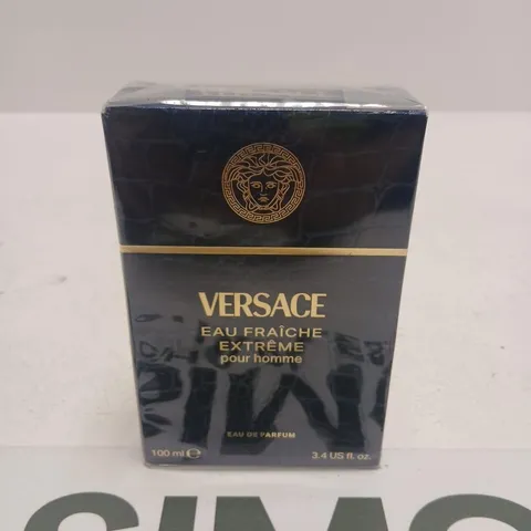 BOXED AND SEALED VERSACE EAU FRAICHE EXTREME POUR HOMME EAU DE PARFUM 100ML