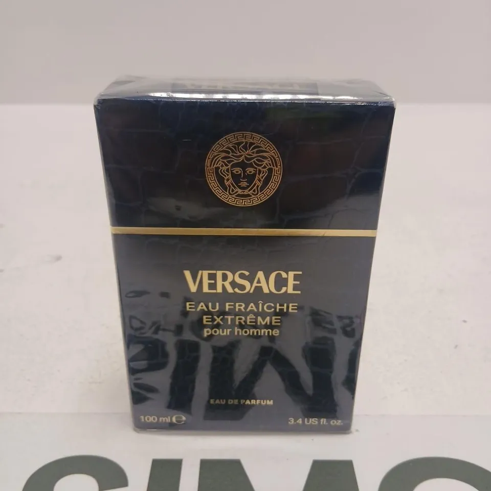 BOXED AND SEALED VERSACE EAU FRAICHE EXTREME POUR HOMME EAU DE PARFUM 100ML