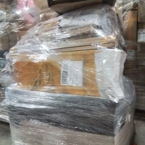 PALLET OF ASSORTED HOUSEHOLD GOODS AND PRODUCTS TO INCLUDE;BABY WALKER,HANDBAG,ELECTRIC PRESSURE WASHER