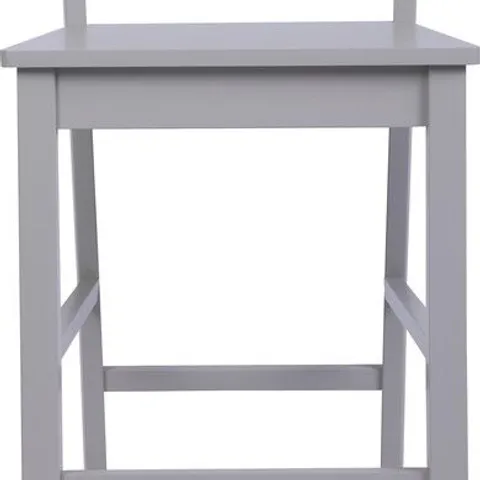 BOXED BROMLEY BAR STOOL - GREY (1 BOX)