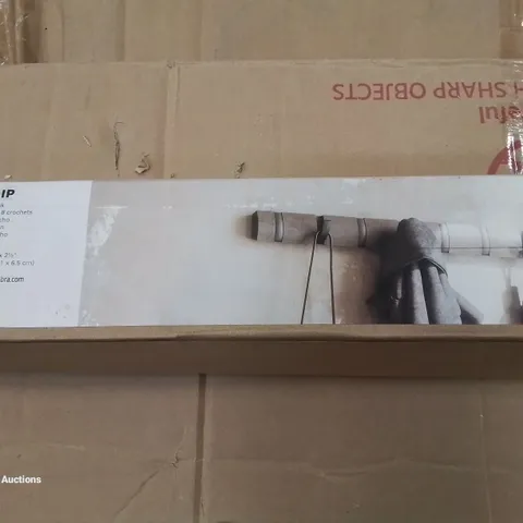 BOXED UMBRA FLIP 8-HOOK COAT RACK