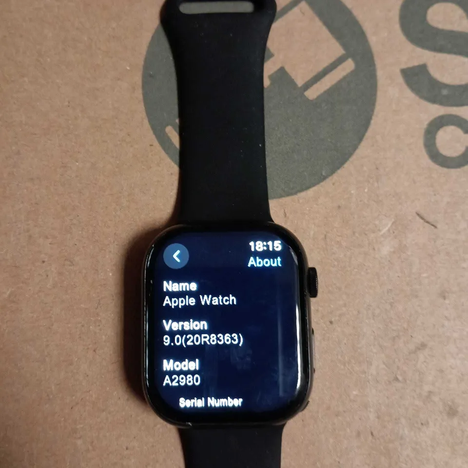 45MM APPLE WATCH SERIES 9 (ALUMINUM, GPS)