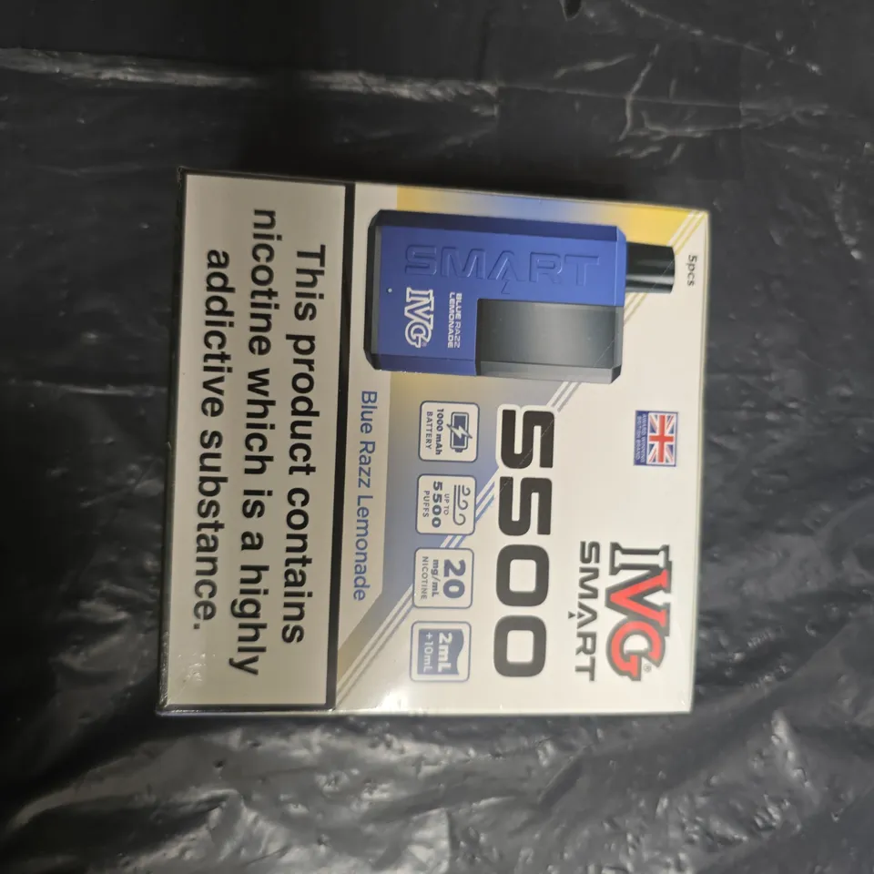 IVG SMART VAPE DEVICE – BLUE RAZZ LEMONADE, 20 MG/ML NICOTINE (2ML DEVICE + 10ML REFILL)