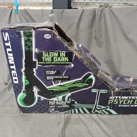 BOXED STUNTED PSYCH-GO STUNT SCOOTER