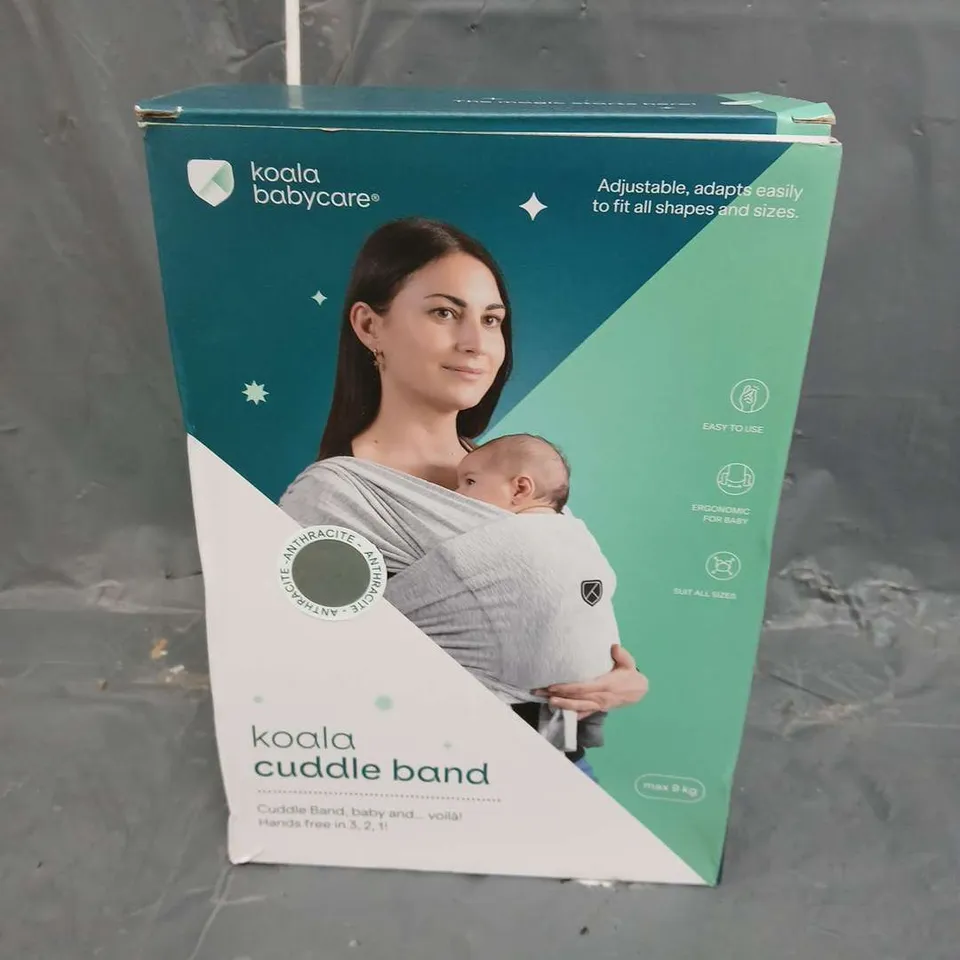 BOXED KOALA BABYCARE CUDDLE BAND IN GREY