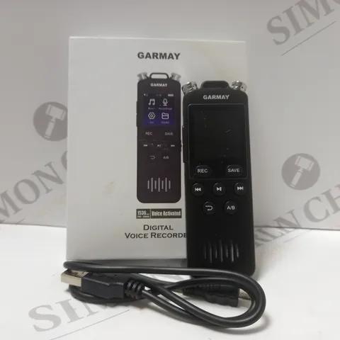 BOXED GARMAY DIGITAL VOICE RECORDER